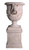 Large Lion Urn On Base Stone Cast 12019173 By AFD