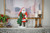 Christmas Santa Clause Carrying A Christmas Tree Decorative Statue 24"H 12025197 By AFD
