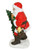 Christmas Santa Clause Carrying A Christmas Tree Decorative Statue 24"H 12025197 By AFD