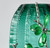 Vibrant Emerald Charm Vase 12030523 By AFD