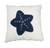 Anne Home - White Pillow Blue Star AB003 By OMH