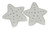 Anne Home - Star Pillow - White Set Of 2 AB905 By OMH