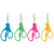 Westcott 5" Hard Handle Kids Scissors, Blunt, Assorted Colors, Pack Of 30 ACM16656