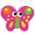 Ashley Magnetic Whiteboard Eraser, Butterfly ASH10008