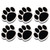 Ashley Magnetic Whiteboard Eraser, Black Paw, Pack Of 6 ASH10017-6