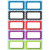 Ashley Die-Cut Magnetic Colorful Dots Labels/Nameplates, 10 Pieces ASH10118