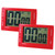 Ashley Big Red Digital Timer 3.75" X 2.5" With Magnetic Backing And Stand, Pack Of 2 ASH10207-2