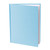 Young Blue Hardcover Blank Book, White Pages, 11"H X 8-1/2"W Portrait, 14 Sheets/28 Pages ASH10716