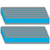 Ashley Double Wide Sentence Strip Reading Guide, 1-1/4" X 7-1/4", Blue, Pack Of 12 ASH10877