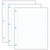 Ashley Large Magnetic Notebook Page, 12" X 15", Pack Of 3 ASH11305-3