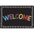 Ashley Smart Poly, The Original Fun Mat, Welcome Mat, 15.5" X 23.5", Chalk Loops, Welcome ASH91513