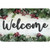 Ashley The Original Fun Mat, Welcome Mat, 15.5" X 23.5", Winter Garland Berries Welcome ASH91576