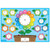 Ashley Smart Poly Learning Mat, 12" X 17", Double-Sided, Telling Time ASH95018