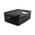 Thinkspace Plastic Weave Bin, Medium, Black AVT36003