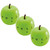 Baumgartens Apple-Shaped Timer, Green, Pack Of 3 BAUM77056-3