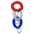 Baumgartens Wrist Coil Key Chain, Assorted Colors, Pack Of 3 BAUMKC7000-3