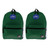 Bazic Basic Backpack, 16", Green, Pack Of 2 BAZ1033-2