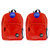 Bazic Classic Backpack 17" Red, Pack Of 2 BAZ1052-2