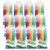 Bazic Washable Brush Markers, Classic Colors, 6 Per Pack, 12 Packs BAZ1276-12
