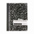Bazic Composition Book, College Ruled, Black Marble, 100 Sheets BAZ5050