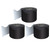 Carson Black Rolled Scalloped Border, 2-1/4 Inch X 65 Feet Per Roll, Pack Of 3 CD-108472-3