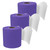 Carson Rolled Scalloped Bulletin Board Border, Deep Purple, 65 Feet, Pack Of 3 CD-108537-3