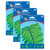 Carson One World Tropical Leaves Cut-Outs, 36 Per Pack, 3 Packs CD-120593-3