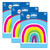 Carson Kind Vibes Rainbow Cut-Outs, 36 Per Pack, 3 Packs CD-120618-3