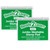 Ready Jumbo Washable Stamp Pad - Green - 6.2"L X 4.1"W - Pack Of 2 CE-10033-2