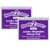 Ready Jumbo Washable Stamp Pad - Purple - 6.2"L X 4.1"W - Pack Of 2 CE-10036-2