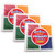 Ready Jumbo 4-In-1 Washable Stamp Pad - Red, Yellow, Green, Blue - Pack Of 3 CE-6645-3