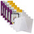 Charles Sheet Protectors, Reduced Glare, Letter Size, Clear, 50 Per Box, 5 Boxes CHL48185-5