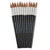 Charles Water Color Paint Brushes With Round Pointed Tip, # 12, 1.06 Inch, Camel Hair, Black Handle, Pack Of 12 CHL73512