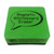 Charles Magnetic Whiteboard Eraser, 2" X 2", Green, Pack Of 12 CHL74542