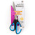 Charles Stainless Steel Scissors With Cushion Grip Handle, 8-1/4" Straight, Blue/Black CHL80825
