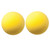 Champion Uncoated Regular Density Foam Ball, 8-1/2", Yellow, Pack Of 2 CHSRD85-2