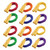 Champion Licorice 8' Speed Rope, Pack Of 12 CHSSPR8-12