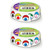 Creativity Multicolor Wiggle Eyes Stickers Roll, 2 Rolls CK-34031-2