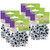 Creativity Wiggle Eyes, Black, Assorted Sizes, 100 Pieces Per Pack, 6 Packs CK-344602-6