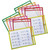 Pacon Dry Erase Pockets, 5 Assorted Neon Colors, 9" X 12", 10 Pockets Per Pack, 2 Packs CK-9896-2