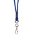 C-Line Standard Lanyard With Swivel Hook, Blue CLI89315