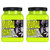 Chroma Mural Paint, Pint, Psychedelic (Yellow Green), Pack Of 2 CRM2508-2