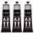 Atelier A2 Heavy Body Lightfast Artist Acrylic, 4 Oz., Silver, Pack Of 3 CRM776-3