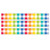 Creative Core Decor Rainbow Buffalo Check Ez Border, 48 Feet Per Pack, 3 Packs CTP10875-3