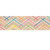 Creative Krafty Pop Colorful Kraft Chevron Ez Border, 48 Feet CTP10903