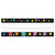 Creative Star Bright Colorful Stars On Black Name Plates, Pack Of 36 CTP10940