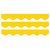 Creative Core Decor Yellow Wavy Ez Border, Bulletin Board Border, 48 Feet Per Pack, 3 Packs CTP11065-3