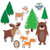 Creative Jumbo Woodland Friends Bulletin Board Set, 11 Pieces CTP8689