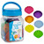 Edxeducation Tactile Shells - Transparent - Mini Jar - Set Of 36 CTU13842