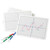 Didax Write-On/Wipe-Off Coordinate Mats, Set Of 10 DD-211448